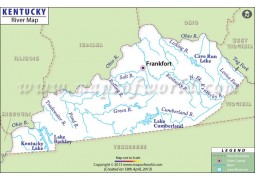Kentucky River Map - Digital File