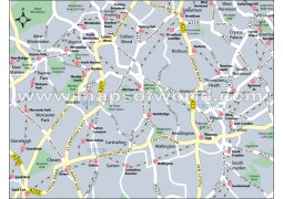 Sutton Map - Digital File