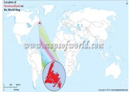 Newfoundland Location Map - Digital File
