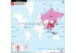 Worst Natural Disasters Map - Digital File