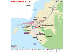 Anchorage City Map - Digital File