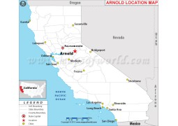 Arnold Location Map - Digital File