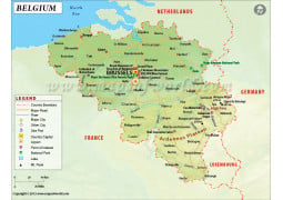 Belgium Map
