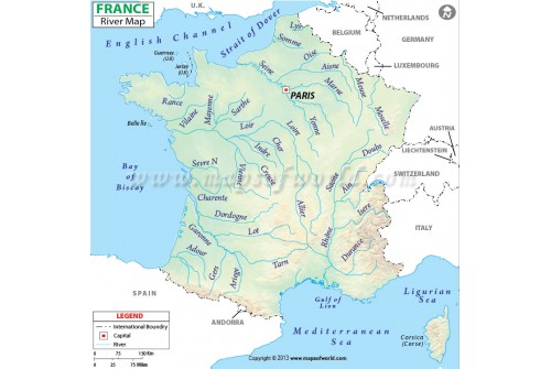 France River Map