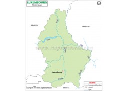 Luxembourg River Map