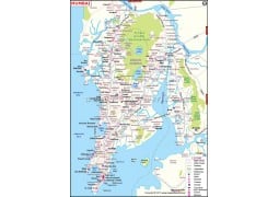 Mumbai Map - Digital File