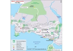 West Vancouver Map - Digital File