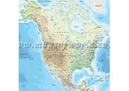 US Map with Alaska - Digital File