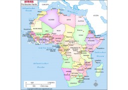 Afrika Politische  - Digital File