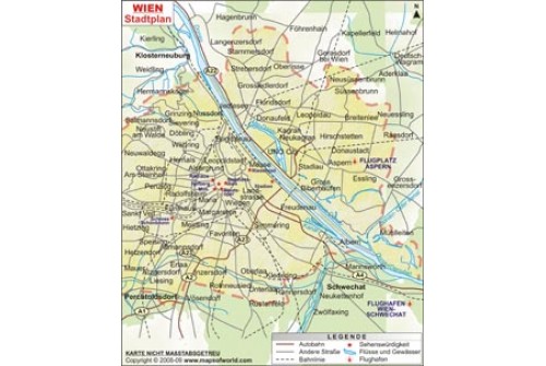 Stadtplan Wien 