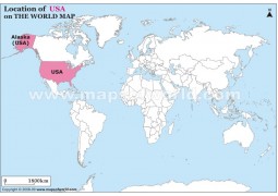 USA Location Map - Digital File