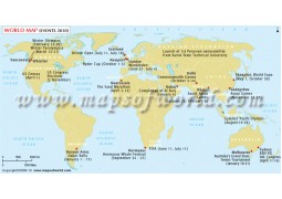 2010 World Events Map - Digital File
