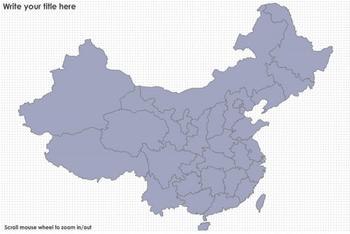 Interactive Map of China States and Major Cities