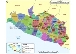 Guerrero Map - Digital File