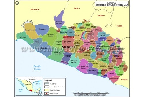 Guerrero Map