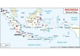 Indonesia Mineral Map - Digital File