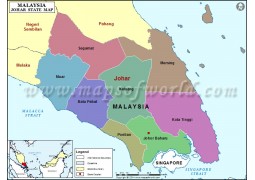 Johor Map - Digital File
