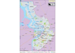 Antwerp City Map - Digital File