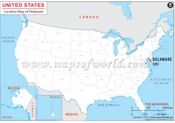 Delaware Location Map - Digital File