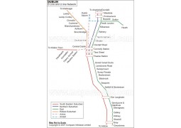Dublin Metro Map - Digital File