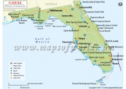 Florida Tourist Map - Digital File