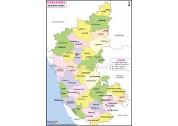 Karnataka Map - Digital File