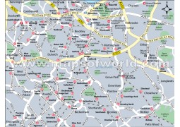 Lewisham Map - Digital File