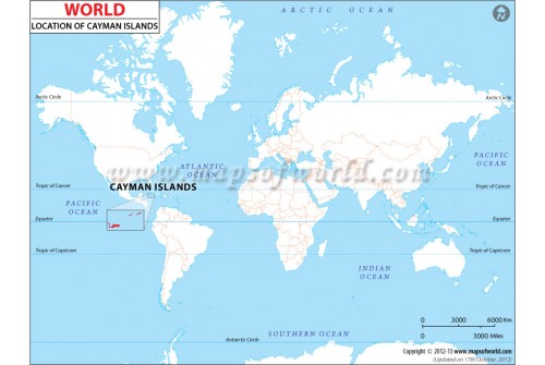 Cayman Islands Location Map