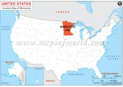 Minnesota Location Map - Digital File