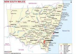 New South Wales Map - Digital File