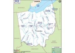 Ohio River Map - Digital File