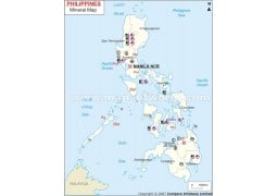 Phillippines Mineral Map - Digital File