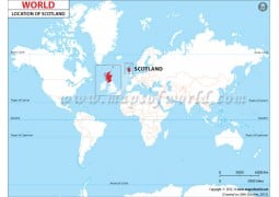 Scotland Location Map - Digital File