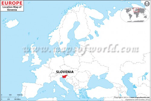 Slovenia Location Map