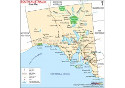 Map of South Australia - Digital File