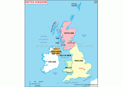 UK Regions Map - Digital File