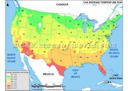 US Weather Map - Digital File