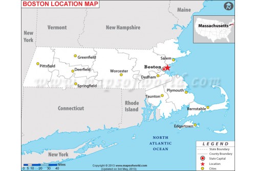 Boston Location Map