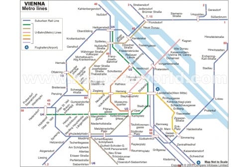 Vienna Metro Map