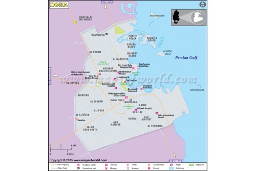 Doha Map