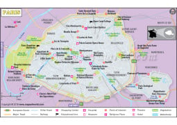 Paris Map - Digital File