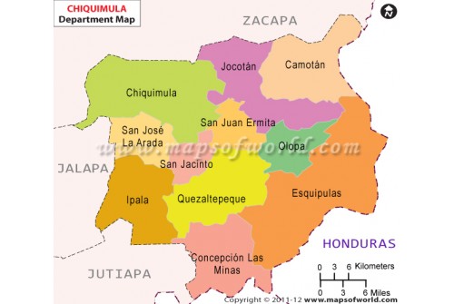 Chiquimula Map