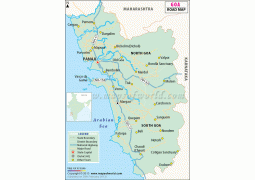 Goa Road Map - Digital File