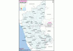 Karnataka Rail Map - Digital File