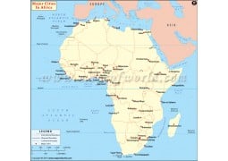 Major Cities in Africa - Digital File
