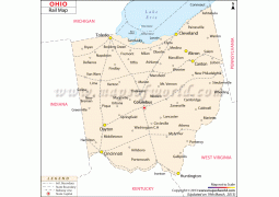 Ohio Rail Map - Digital File
