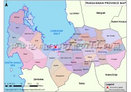 Pangasinan Map - Digital File