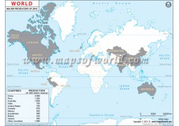 Zinc Producer Countries of World - Digital File