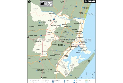 Durban City Map