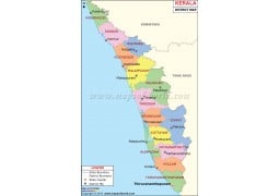Kerala Map - Digital File